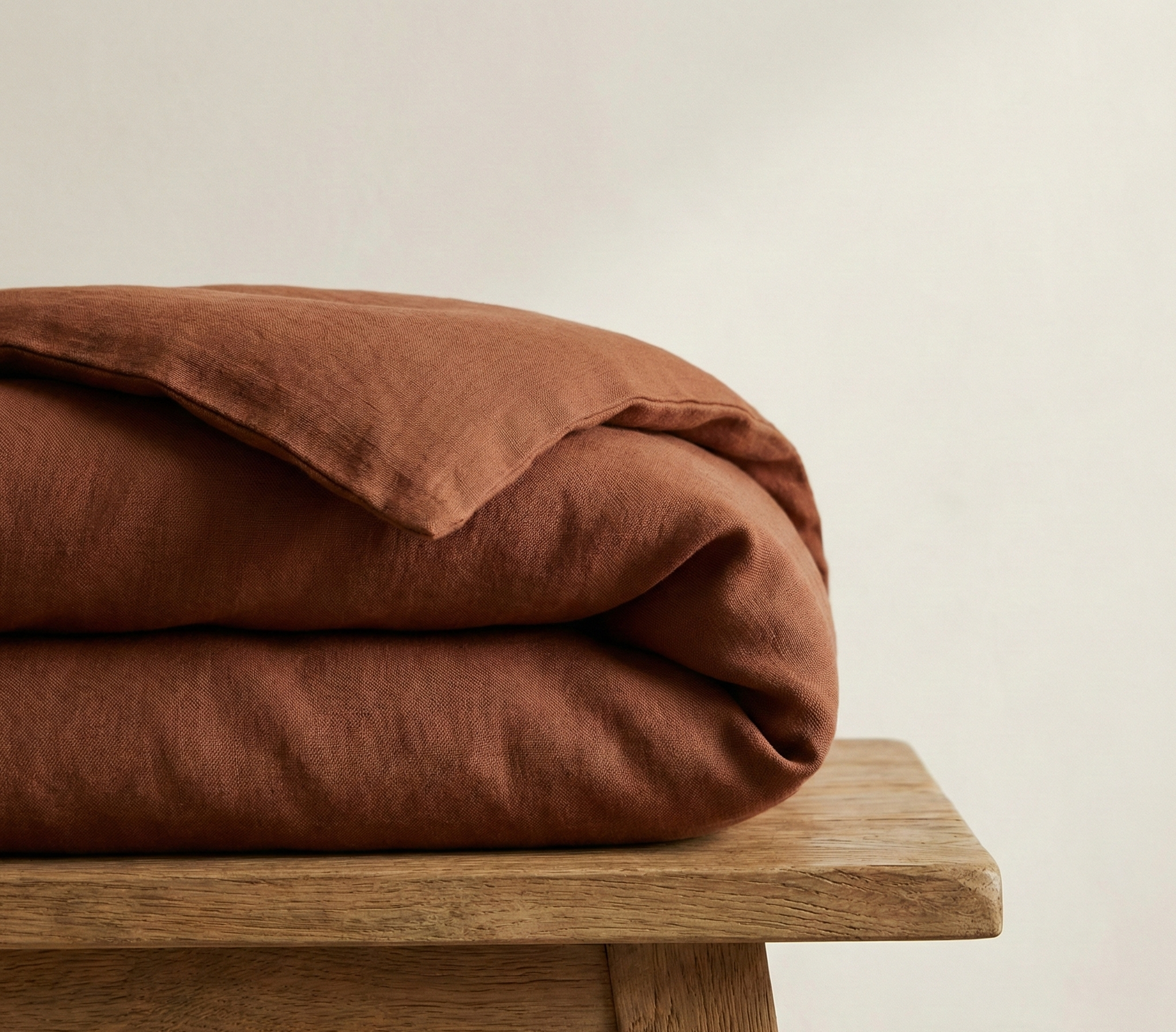Linen cotton duvet cover set breathable bedding product image 3