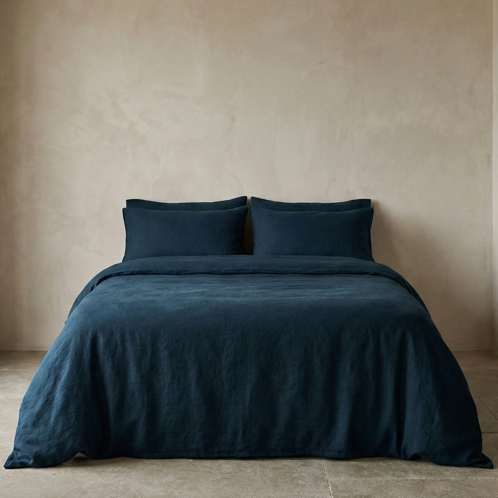 Linen cotton duvet cover set breathable bedding product image 24