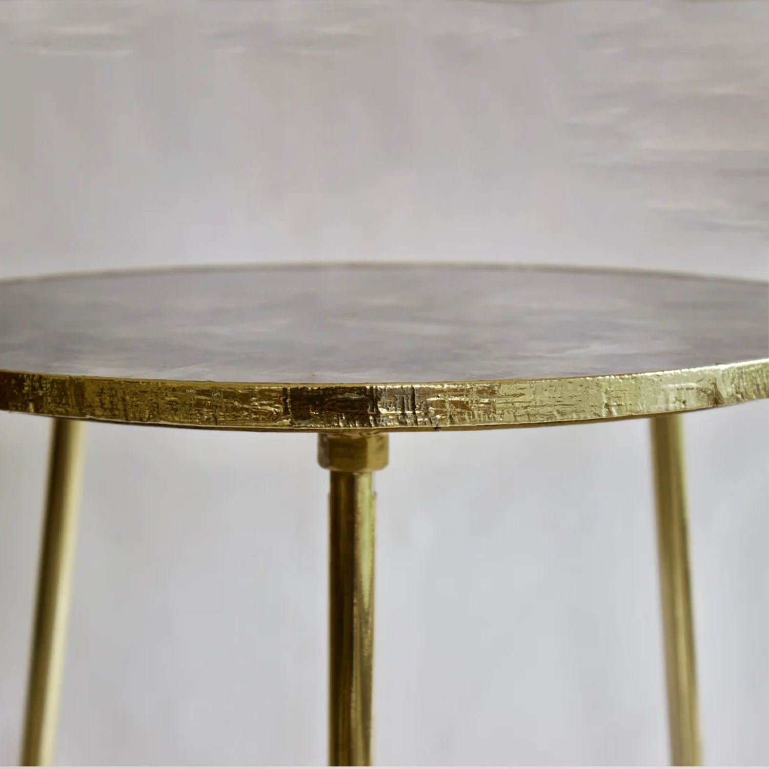 Amethyst agate round coffee and side table product image 2