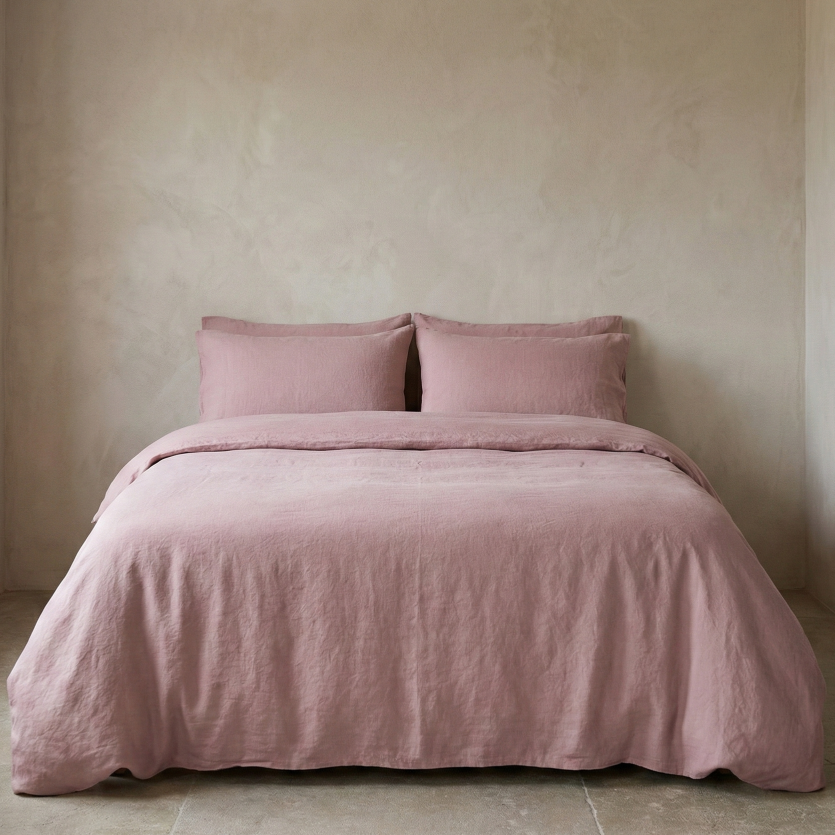 Linen cotton duvet cover set breathable bedding product image 23