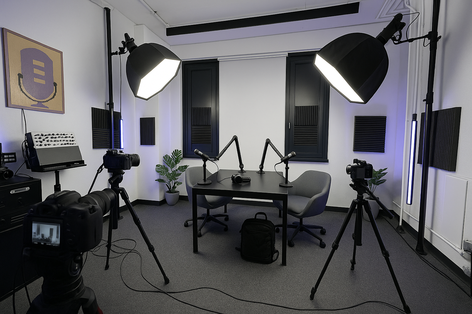 myDMs monthly podcast studio subscription product image