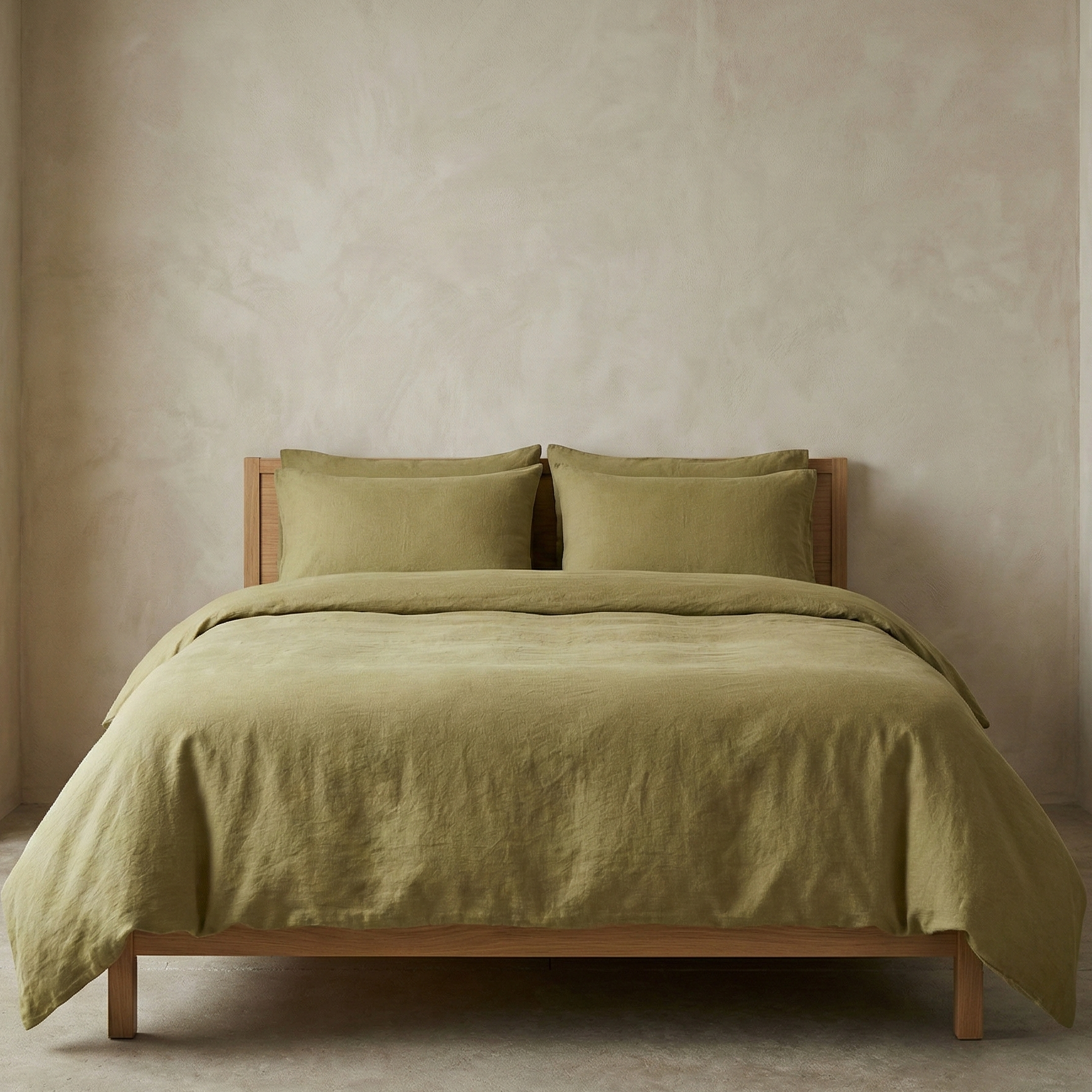 Linen cotton duvet cover set breathable bedding product image 18